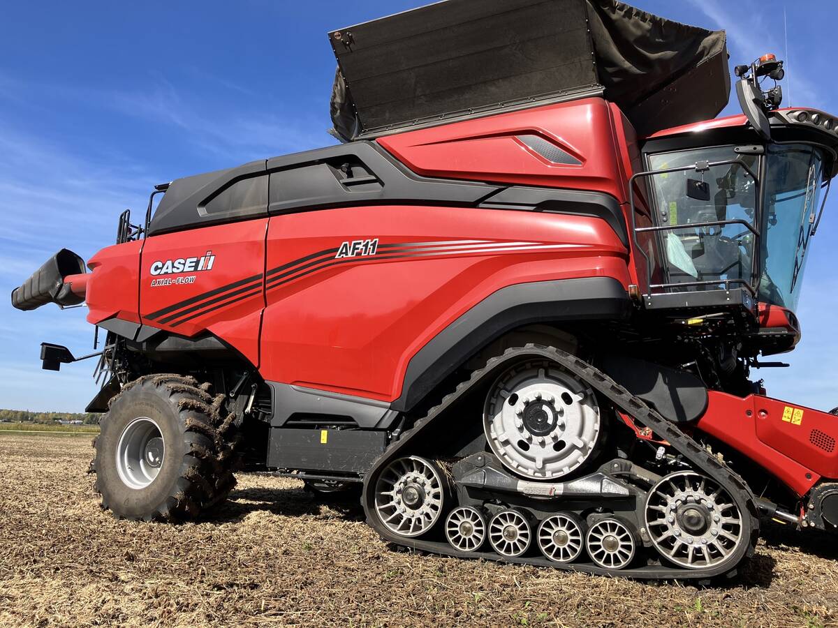 Suspended track modules and a powered rear drive axle are available on the AF11. Photo: Scott Garvey/Greg Berg